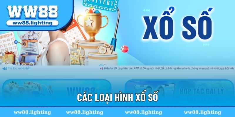 Truy cập các loại xổ số khác nhau tại nhà cái online