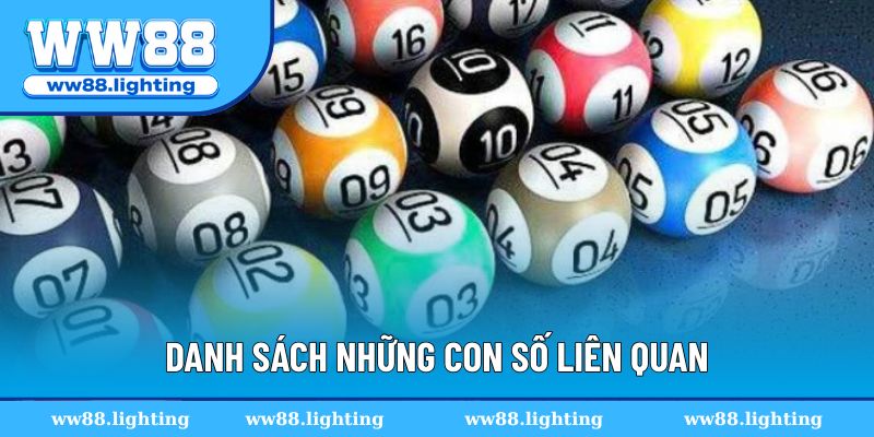 Cập nhật danh sách những con số may mắn
