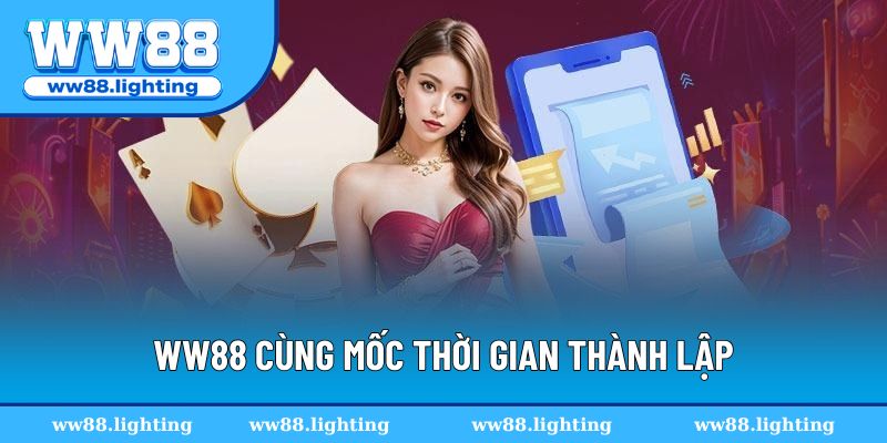 WW88 cùng mốc thời gian thành lập